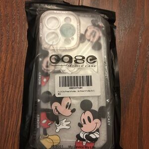 Mickey Mouse iPhone Case - Black and Red